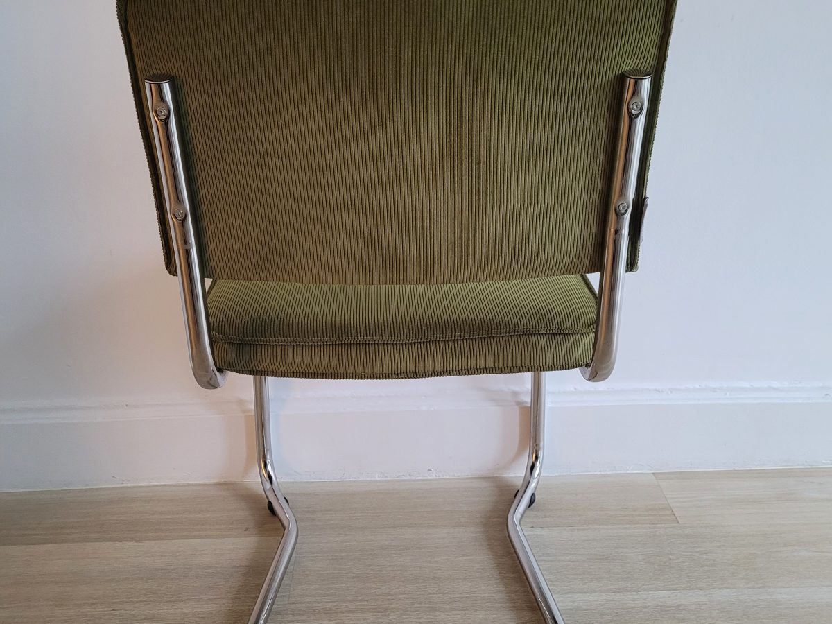 Chaise de réunion Zuiver Ridge Rib vert - OCCASION – Image 4