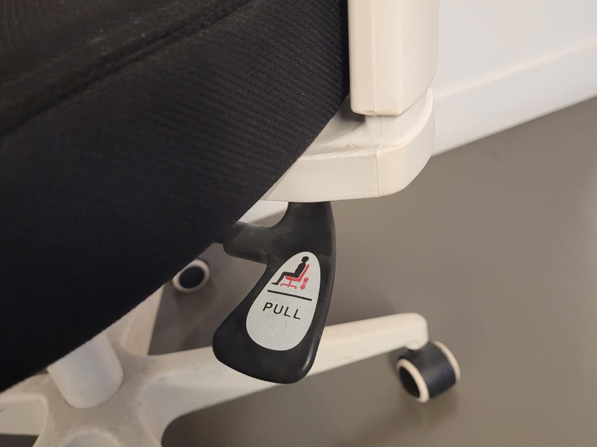 Siège ergonomique Euromof Sydney blanc 1D - OCCASION – Image 5