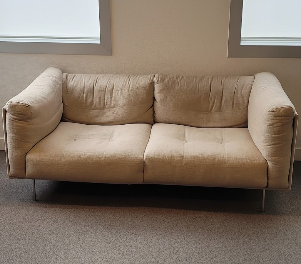 Canapé Living Divani Rod XL 2/3 personnes beige - OCCASION – Image 2