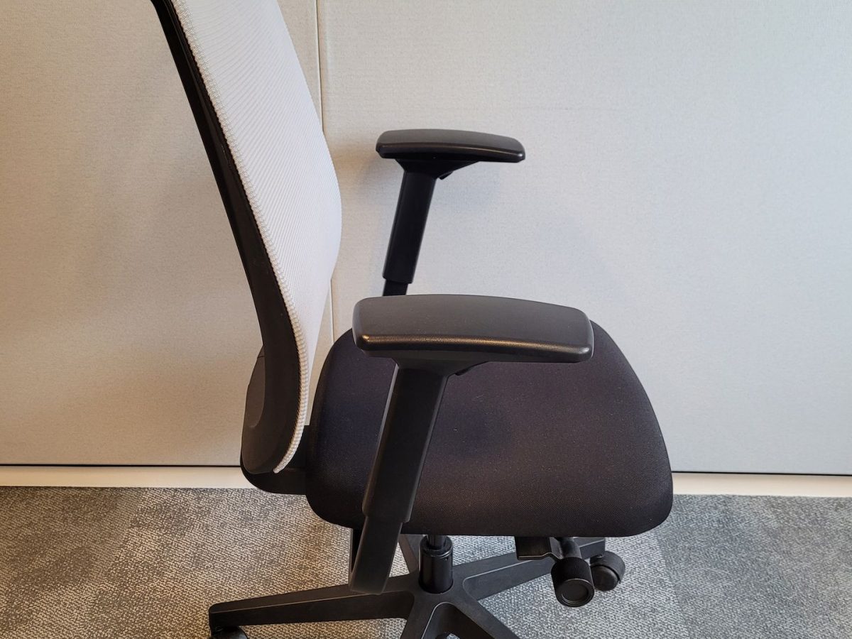 Siège Steelcase Reply Air gris/noir - OCCASION – Image 3
