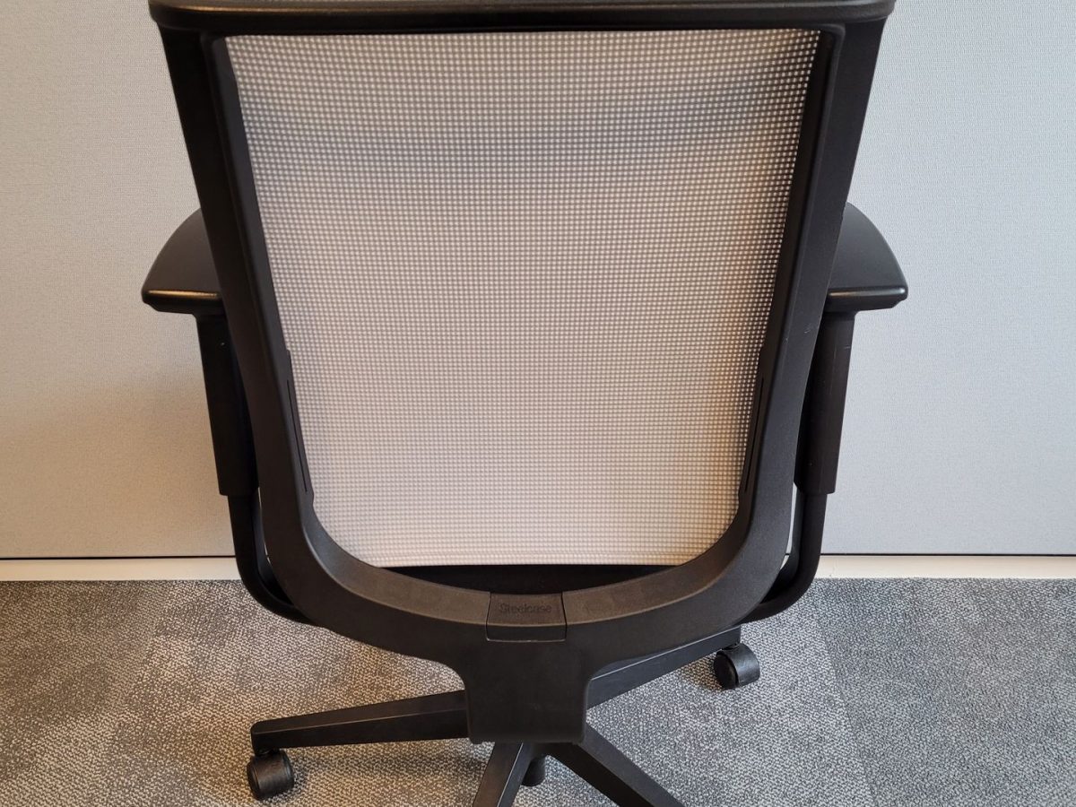 Siège Steelcase Reply Air gris/noir - OCCASION – Image 4