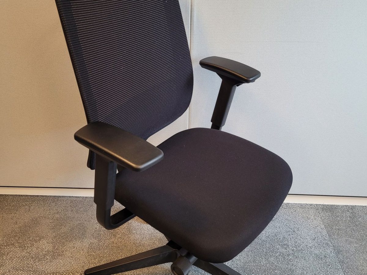 Siège Steelcase Reply Air noir/noir- OCCASION – Image 3