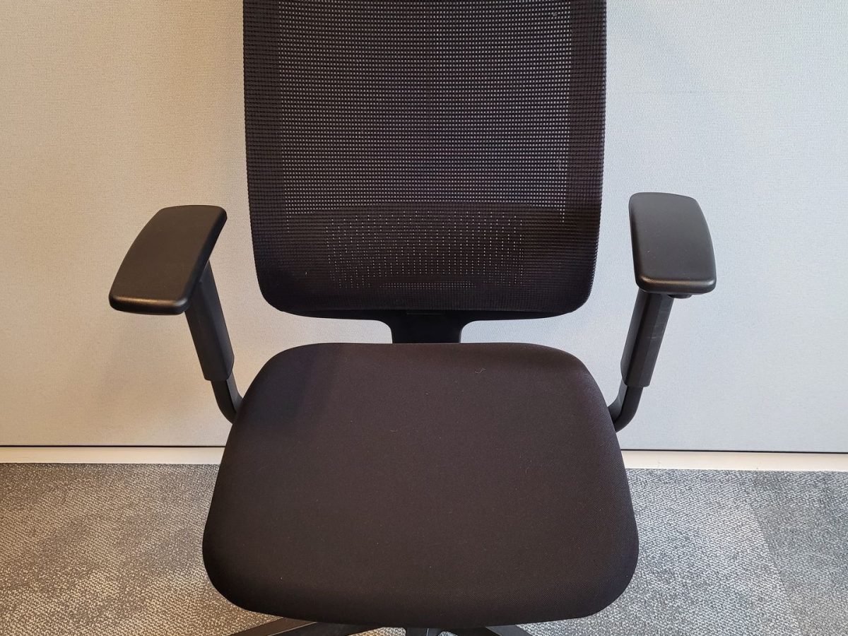 Siège Steelcase Reply Air noir/noir- OCCASION – Image 2